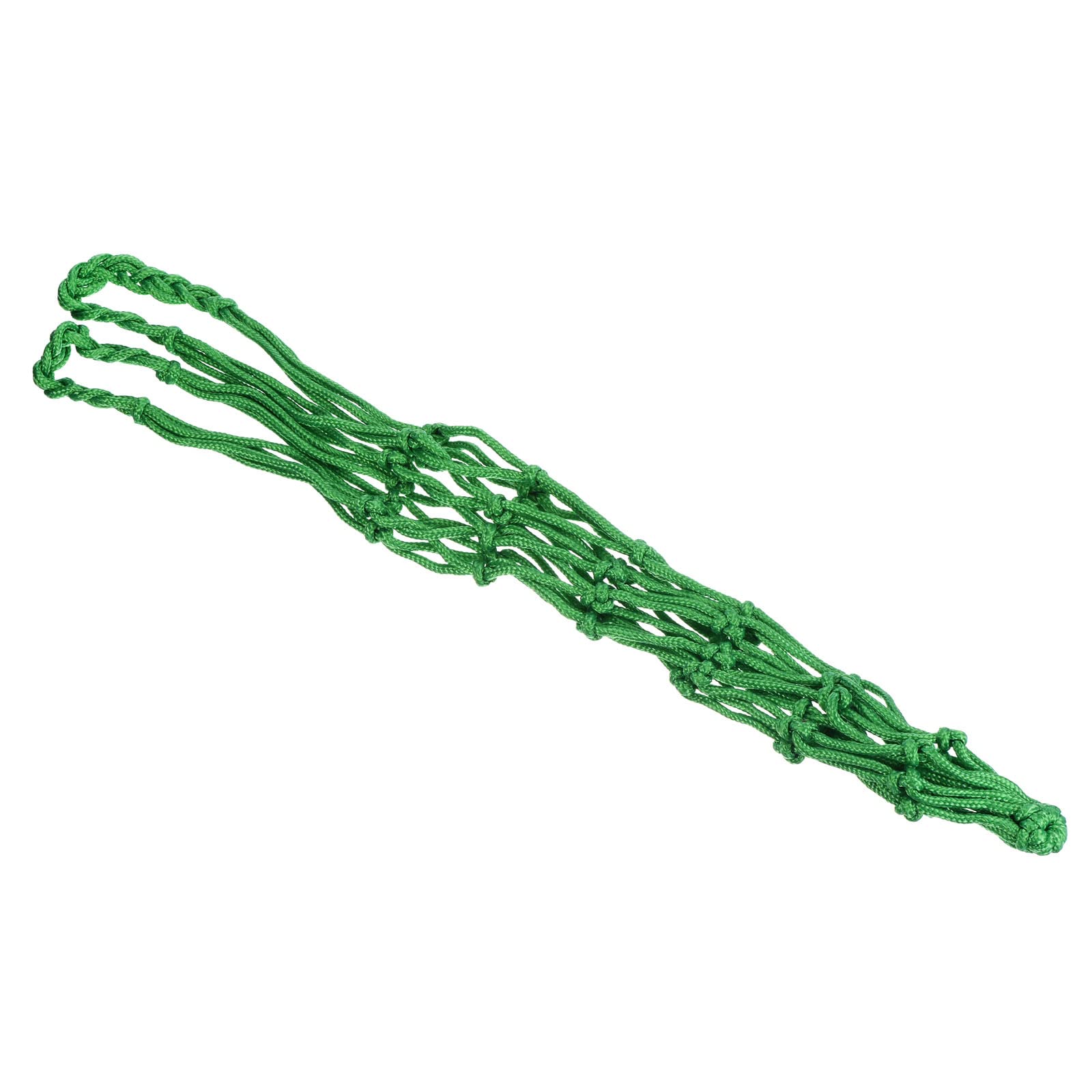 PATIKIL Basketball Net Bag, Mesh Storage Sports Carry Bag Durable PP Single Ball Carrier Sturdy Thickened for Volleyball Soccer Football, Green