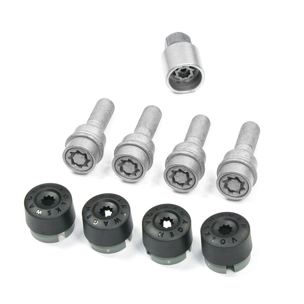 Volkswagen Transporter T6 2015onwards HEYNER wheel locking nuts