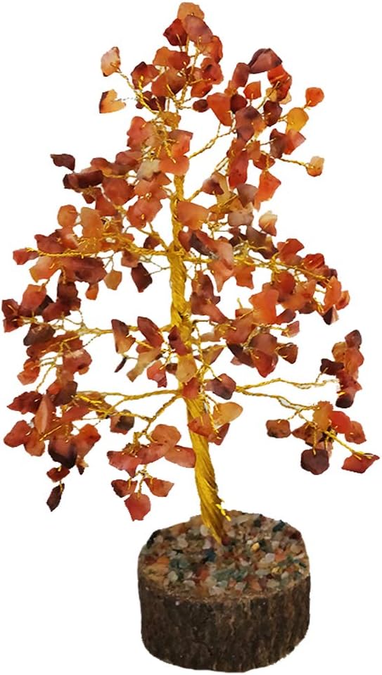 Divya Mantra Feng Shui Natural Carnelian Red