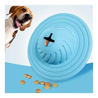 Amazon Co Jp ペット用玩具 ペットボールのおもちゃ犬のおもちゃモル天然ゴムのおもちゃ空飛ぶ円盤の猫漏れ食器 小動物 Color Blue 産業 研究開発用品