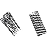 20Pcs Shoe Repairing Machine Needle, Stainless Steel Sewing Needles Shoe Repair Tool Accessory for Leather Projects