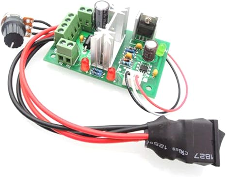 Amazon 10v 12v 24v36v順方向および逆方向スイッチpwmdcコントローラーdcモーターガバナースピードコントローラーレギュレーター スイッチ 収納ケース ボックス オンライン通販