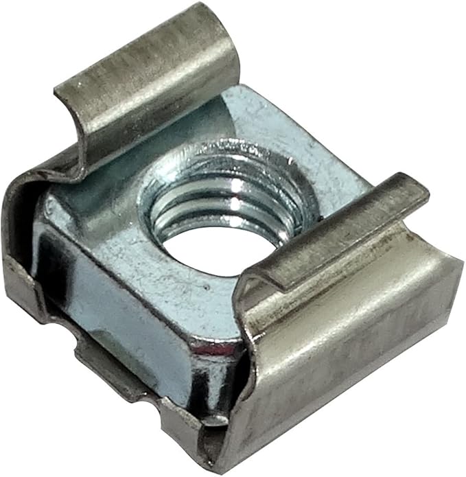 Aerzetix 5x M6 Cage Nuts L13.2mm H9.5mm suitable for Amazon.co.uk