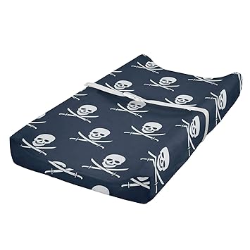 nautical changing pad cover