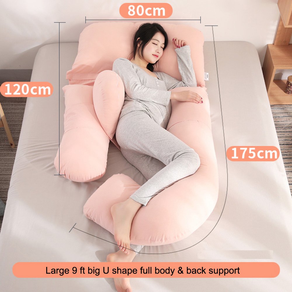 Yihangg Large U Shape Full Body Pillow Maternity Pillows For