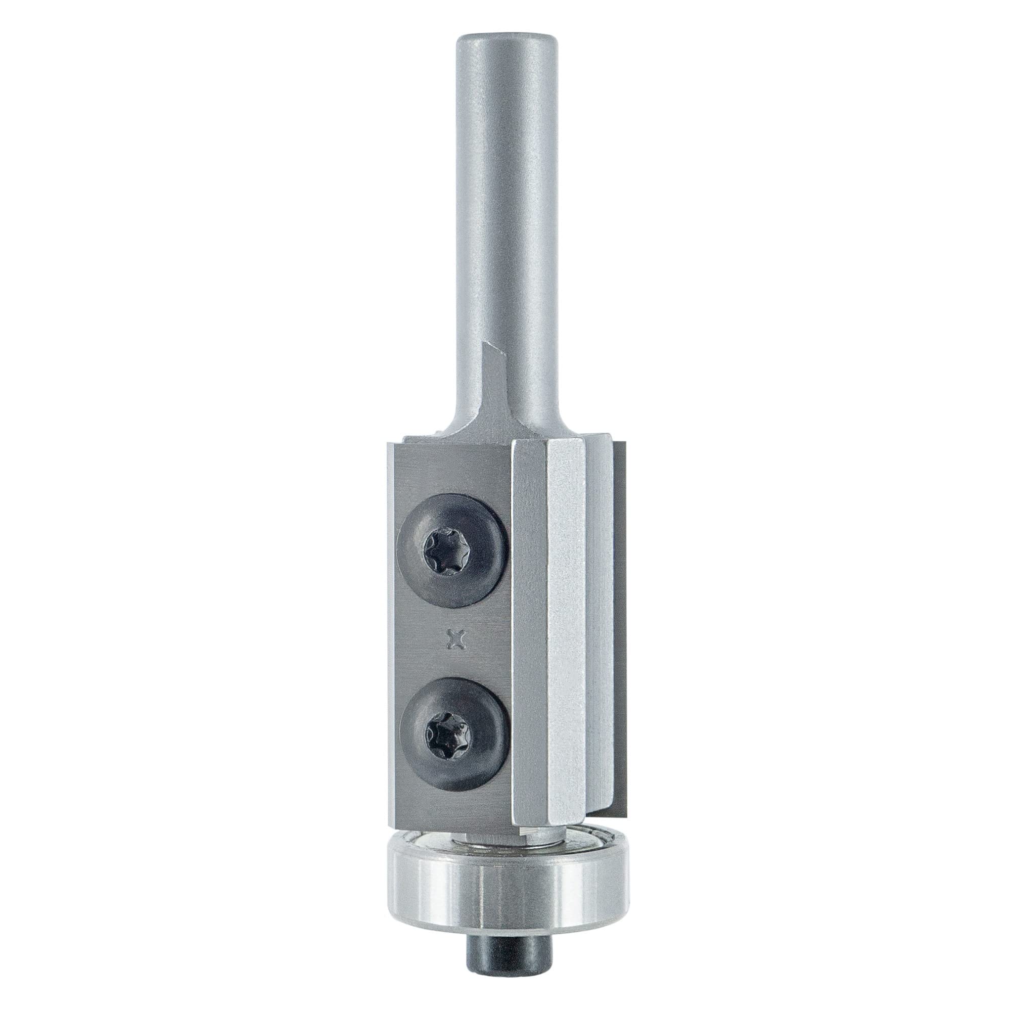 ENT 20291 Reversible flush cutter TC with ball bearing, shank (S) 8 mm, diameter (D) 19 mm, NL 30 mm, GL 78 mm, SL 30 mm