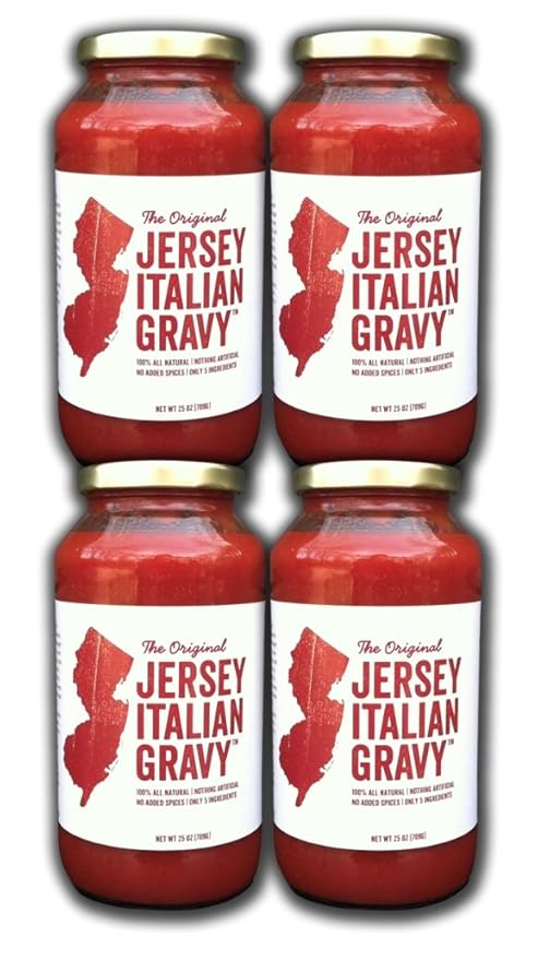 Jersey Italian Gravy (4 pack) Grocery & Gourmet Food