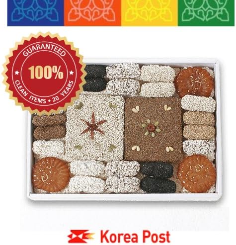 Gangreung Samyeong Traditional Korean Cookie in Gift case 1.3kg