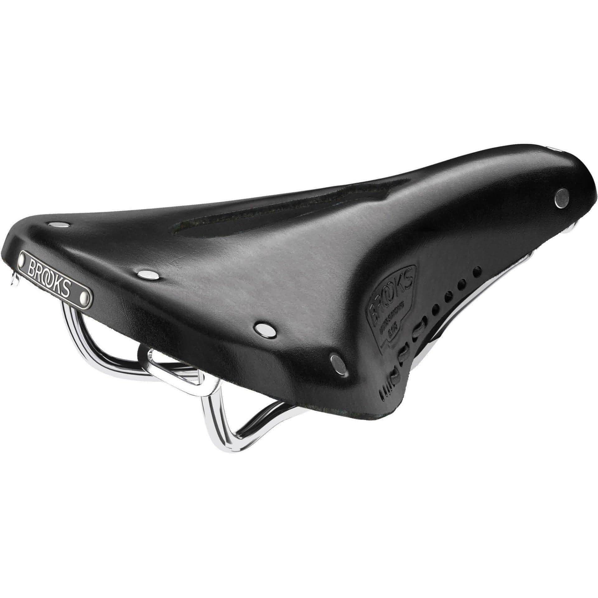 Brooks B17 (Honey - Men's) / B17 S (Black - Women's) Imperial Bike Saddle, unisex_adult, B211DILA07202, Black