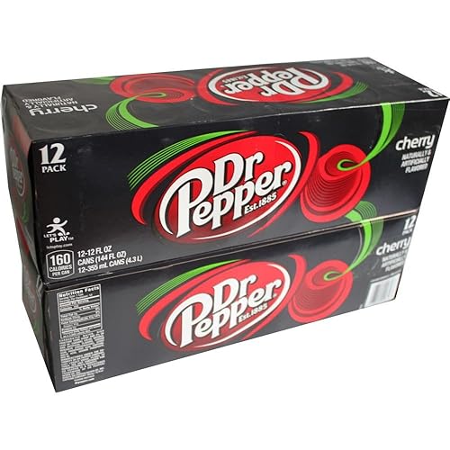 Buy Dr Pepper Cherry 355mL - 12 Pack Of Cherry Flavor Soda - View #4