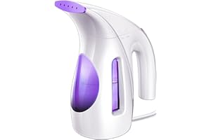 HiLIFE Steamer for Clothes, Portable Handheld Design, 240ml Big Capacity, 700W, Strong Penetrating Steam, Removes Wrinkle, for Home, Office and Travel(ONLY FOR 120V)