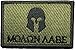 Tactical Molon Labe Spartan Morale Patch 2"x3" Hook and Loop Fasteners Backing - Od (Olive Drab) - By Ranger Return (RR-TACT-MOLN-LABE-00OD)