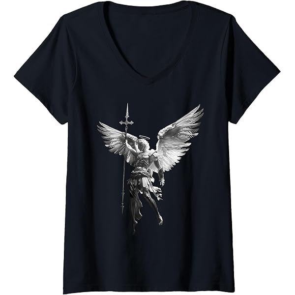 Amazon.com: God's Angel Michael Archangel with Spear Cross