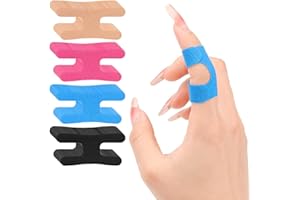 Kinesiology Tape for Fingers, 40 Pcs Waterproof & Elastic Cotton Precut Finger Tape for Fingers Pain Relief, Hypoallergenic &