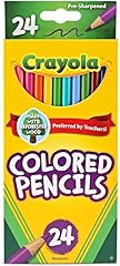 Crayola Colored Pencils, Coloring Supplies, 24 Count