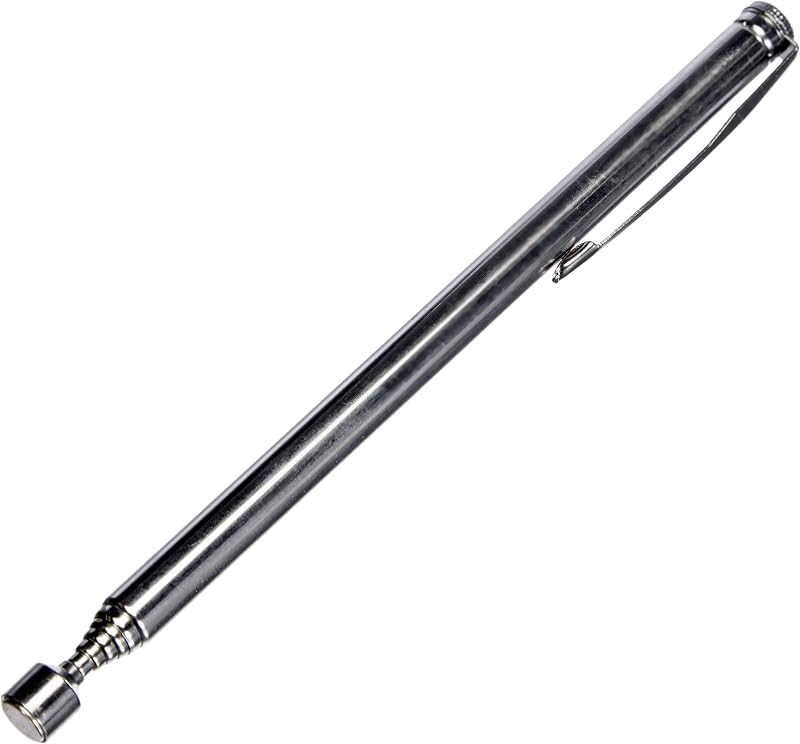 FIRST4MAGNETS Telescopic Magnetic Retrieval Pen Tool 1kg Max Lift Extendable Rod