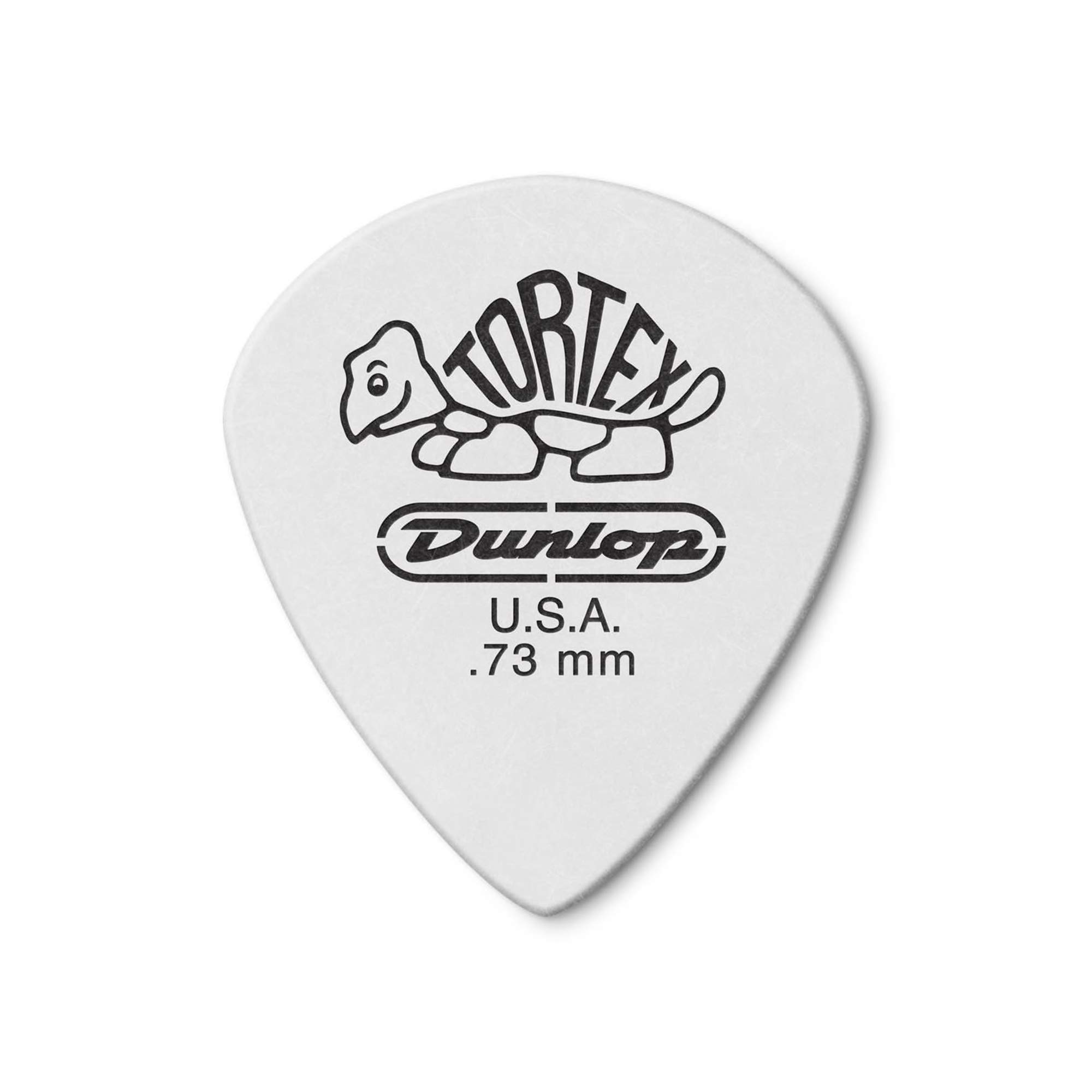 Dunlop Tortex Jazz III Picks, White, 0.73 mm