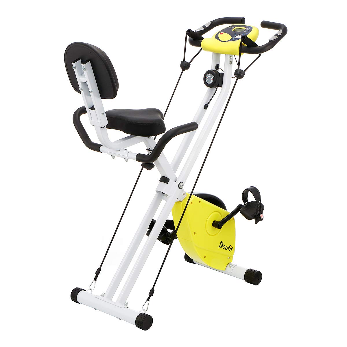 Folding Exercise Bike With Arm Workout 