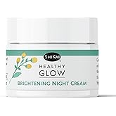 ShiKai Healthy Glow Brightening Night Cream (1 oz) | Hydrating Skin Lotion | With Vitamins C, E, Niacinamide | Provides a healthy glow in skin.