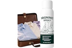Starch Spray For Ironing, 100ml No Flaking No Clogging Anti-static Mist, Iron Spray For Clothes, For Cotton Linen Polyester