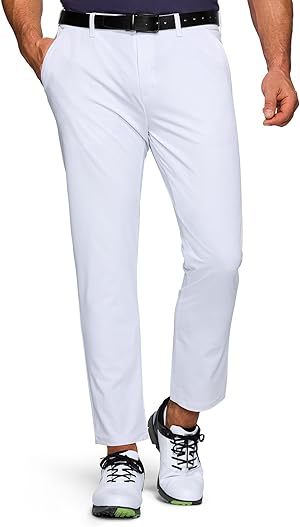 33,000ft Herren Golfhosen Atmungsaktive Stretch Hose für Männer Schnelltrockende Stretch Lange Golfhosen