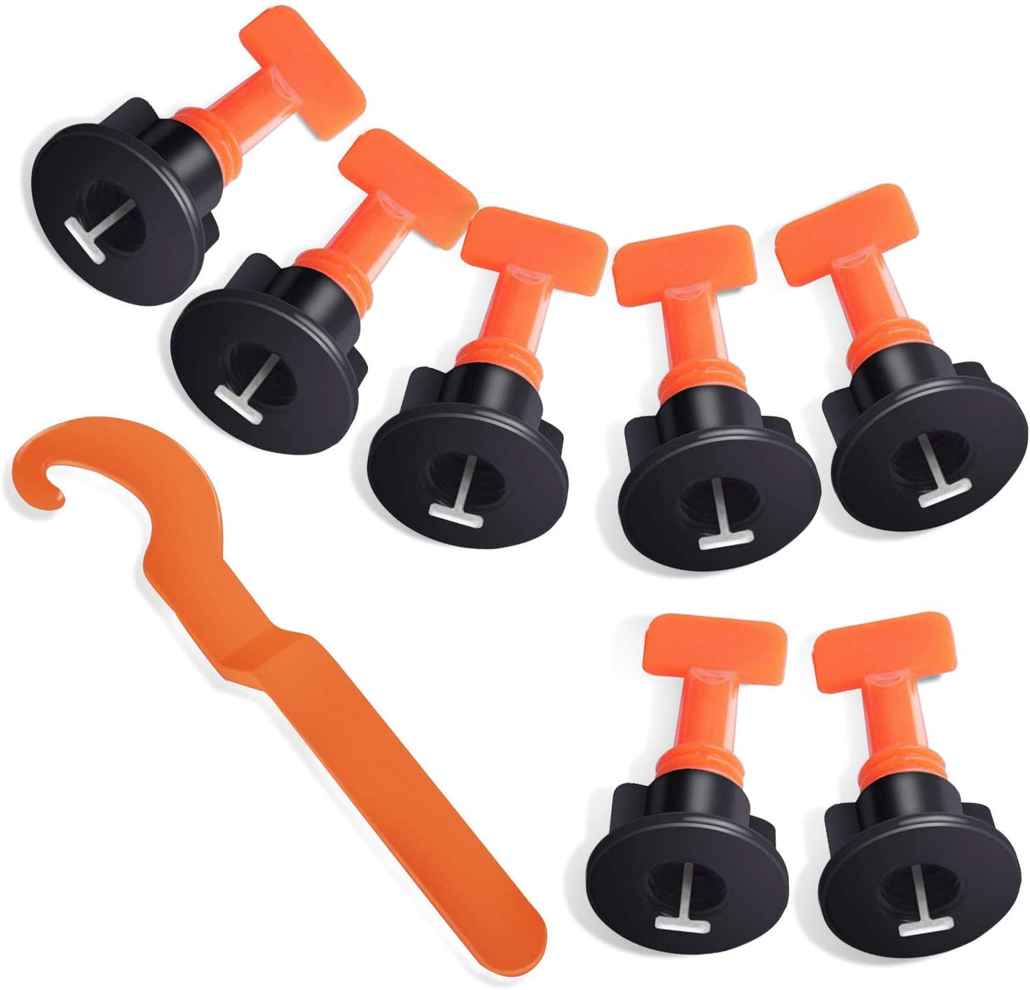 GAYISIC Tile Leveling System 50 PCS 1.5 mm Tile Leveler with Spacer