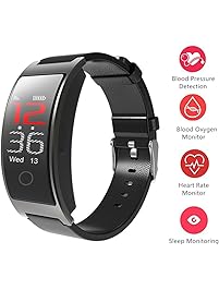 Smart Band Blood Pressure Heart Rate SPO2 Monitor Wrist Watch Intelligent Bracelet Fitness Bracelet Tracker Pedometer Wristband for Android and iOS