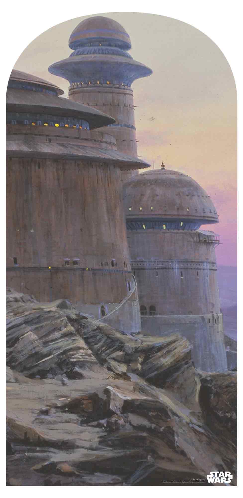 STAR CUTOUTS Ltd SC1460 Jabba's Palace Backdrop for Star Wars Theme Party, Brilliant Prop Height 184cm Width 90cm, Multicolour โ image 1