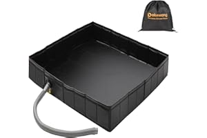 dakewang 40" x 40" x 10" Outdoor Shower Base - Portable Shower Floor - Outdoor Shower Pan for Outdoor,Camping,Beach, Caravan and Portable Shower Stall.