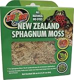 Zoo Med Laboratories SZMCF3NZ New Zealand Sphagnum Moss, 80 Cubic Inch