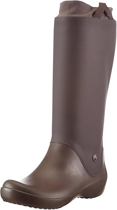 Amazon クロックスwomen S Rainfloe Boot カラー ブラウン Crocs クロックス サンダル
