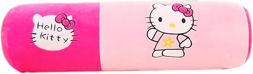 Amazon Com Hellokitty Cylinder Shaped Pillow Plush Toy Can Unpick