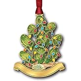 Beacon Design Christmas Cactus Namedrop Ornament, 3-Inch, Multicolor
