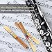 4Pcs Oboe Medium Soft Oboe Reeds Handmade Oboe Red Cork Wind Instrument Parts with Plastic Storage Box