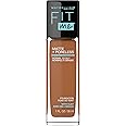 Maybelline New York Fit Me Matte + Poreless Foundation Makeup, Ultra-Lightweight Formula Controls Shine, for Normal to Oily S
