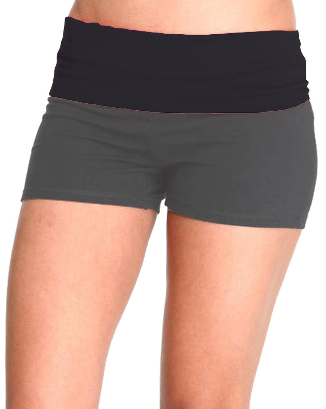 fold over yoga shorts