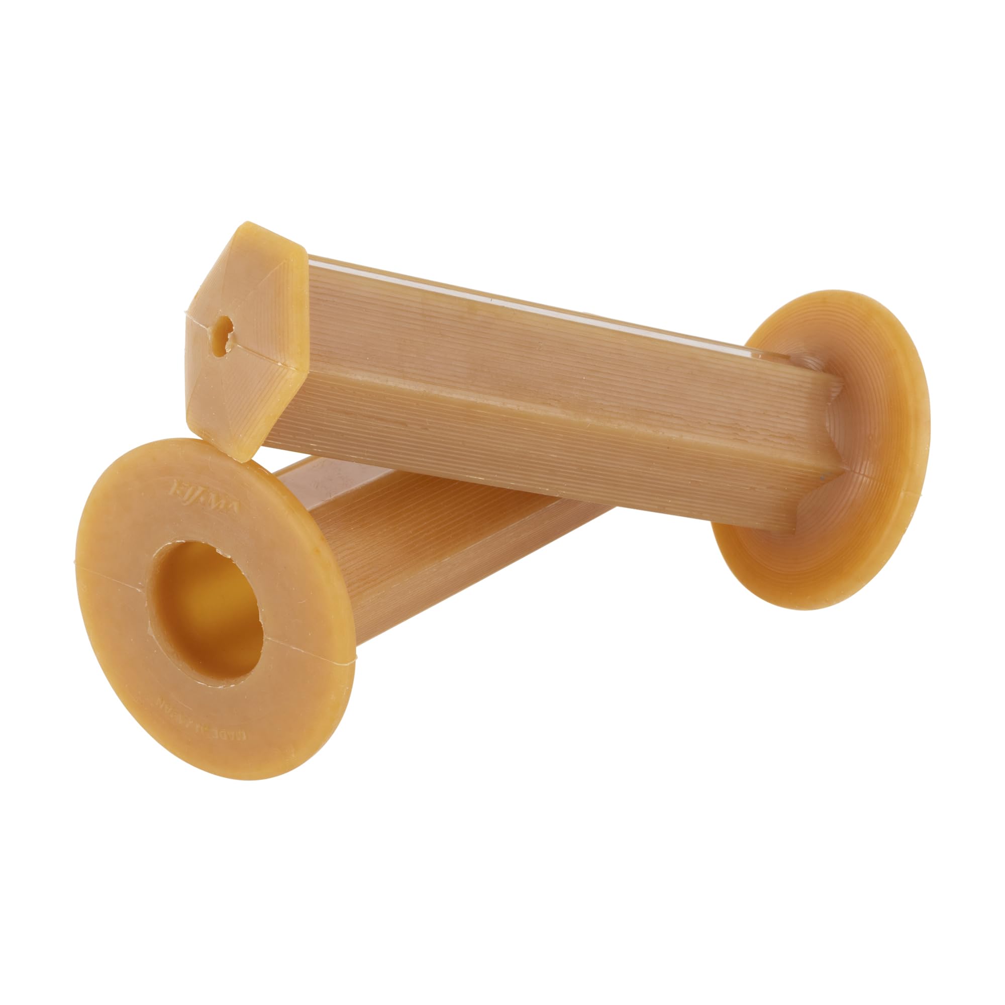 キジマ(Kijima) バイクパーツ グリップ 六角(ヘキサゴン) ラバー製 130mm φ22.2mm 非貫通タイプ 汎用 生ゴム 201-191商品画像