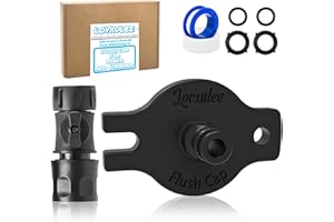 LOVXULEE Salt Remove Flush kit,Boat Winterizing Kit,for Perko Sea Strainer Flush Cap，Quick Connect Flush Cap for perko 493（Small Cap2.5 Diameterfit for 1/2" and 3/4" Hose Size Strainers）