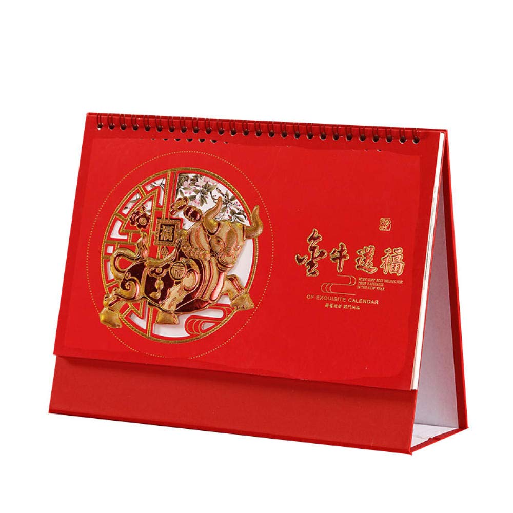 Kinesisk familjekalender 2021 Rhs kalender 2021 för månens år, 8 x 