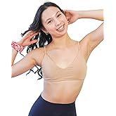 Apricotton Milk Tea Training Bra | Tween Bra for Pre-Teen Girls | Breathable Fabric | Adjustable Straps & Removable Padding