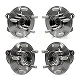 Front Rear Wheel Bearing & Hub Assembly Kit For