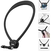 TELESIN Neck Mount SE 2.0 with Air Cushion, Adjustable Chest Strap Neck Mount Hands-Free POV Vlogging for Go Pro Hero 13 12 1