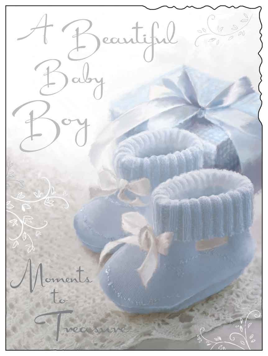 Beautiful Baby Boy Card