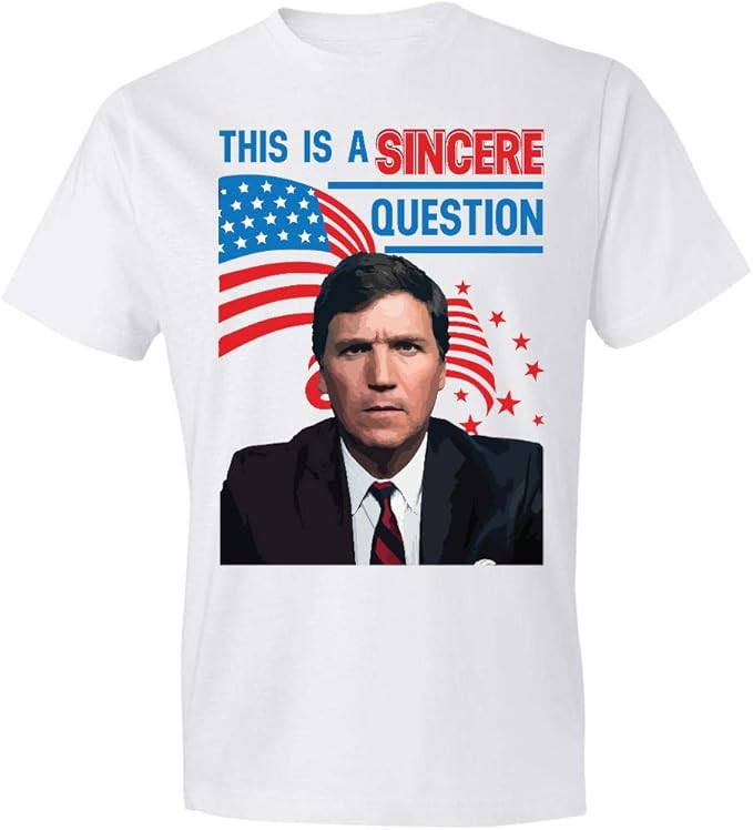 Tucker Carlson TShirt,Gift Clothing