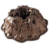 Nordic Ware Harvest Leaves Bundt Pan, Bronze
