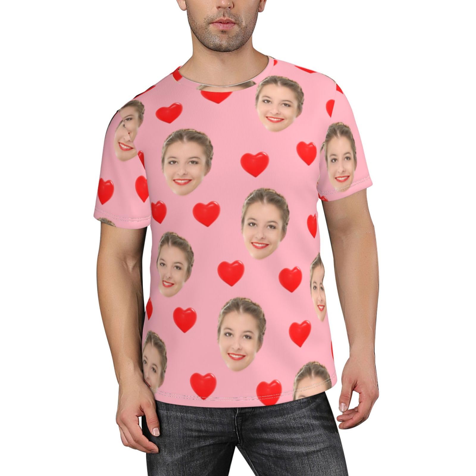 Custom Face Shirt Custom T Shirts with Faces for