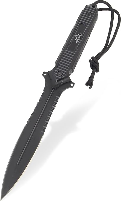 Kampfmesser Commander Special Forces mit schwarzer Nylonscheide