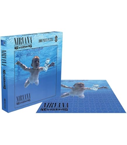 Amazon.com: Nirvana Nevermind (500 Piece Jigsaw Puzzle