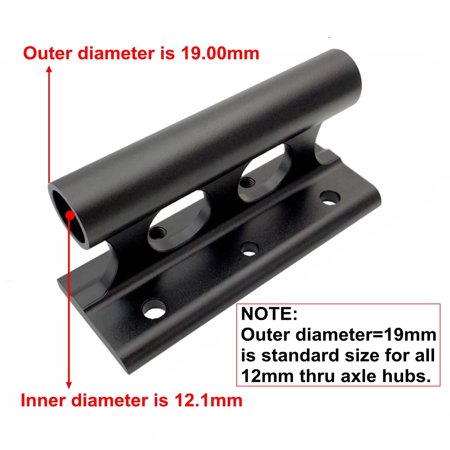 ODIER Bike Fork Mount Block for Car Rack Cross Bar Truck Bed Storage 9x100mm 15x110mm 15x100mm 12x100mm 15x150mm