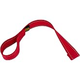 Country Brook Design - 1 Inch Winch Hook Pull Strap with Reflective Nylon - Red